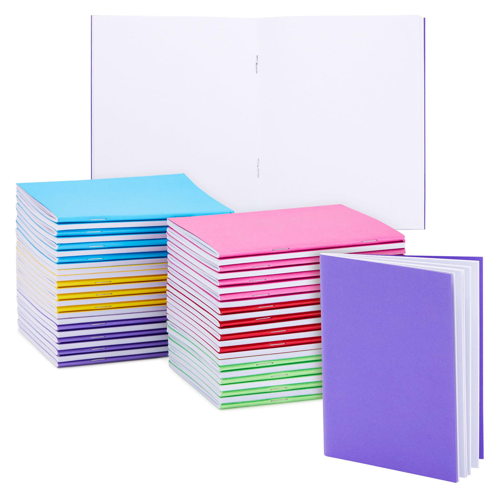 3.5 x 5.5 Inch Sketchbook Small Blank Journals Bulk Red Notebooks Journals 