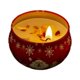 thumbnail image 2 of Decoraciones navideñas, set de velas perfumadas para mujer, set de 4 velas de soja pequeñas, velas de aromaterapia para el hogar, ideas de regalo para Acción de Gracias, vela perfumada navideña., 2 of 8