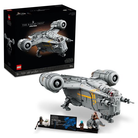 UPC: 0673419357517 | LEGO Star Wars The Razor Crest 75331 UCS Set  Ultimate Collectors Series Starship Model Kit for Adults  Large Iconic The Mandalorian Memorabilia Collectable