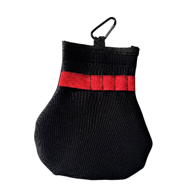 Accesorios de organizador de bolsas de almacenamiento de bolas de golf recolectando equipos deportivos sacos de recipientes regalos coleccionistas para hombres mujeres Rojo
