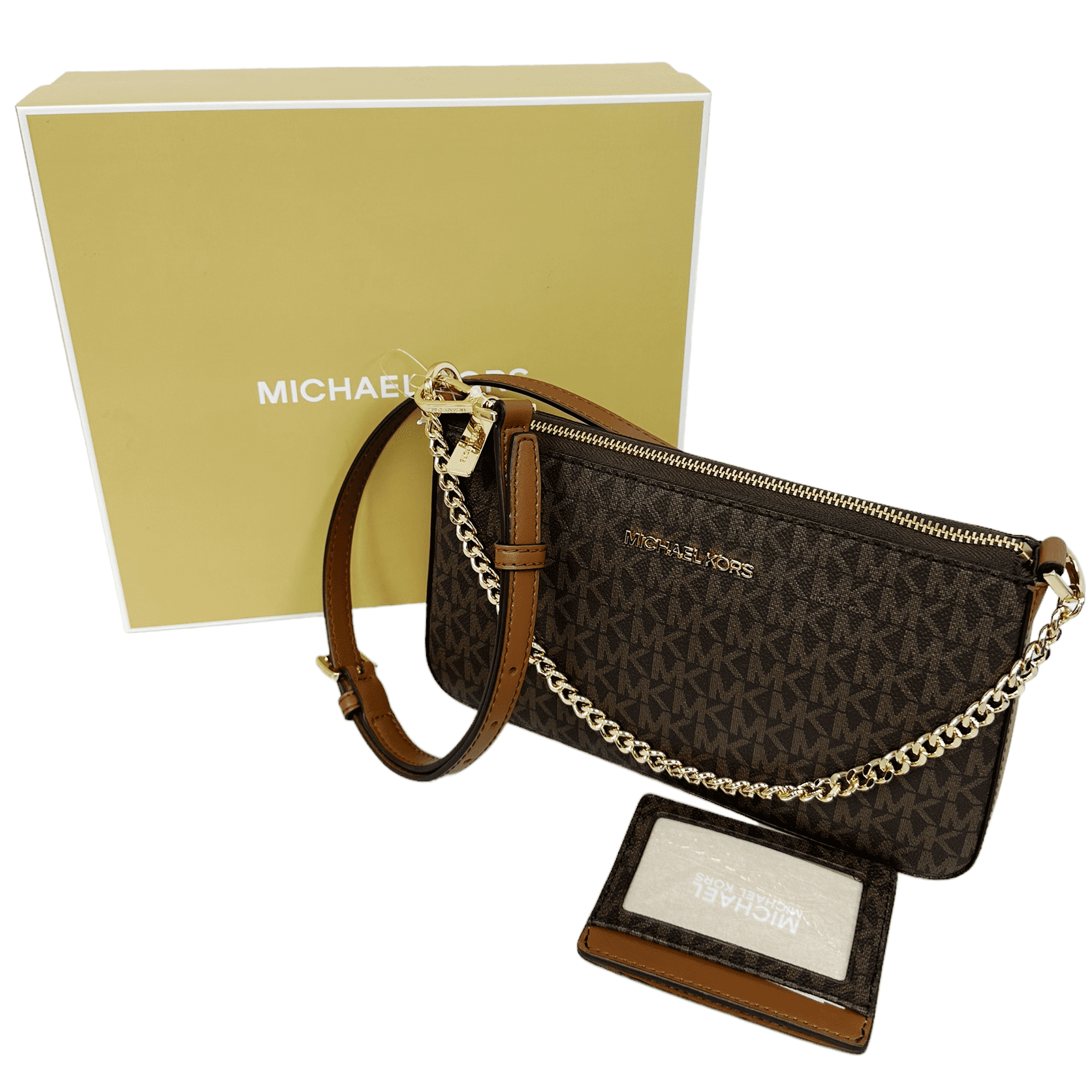 Michael Kors Womens Giftable Boxed Items 35H1GGZD6B-847 (Brown 