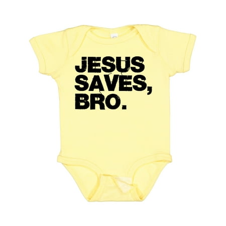 

Inktastic Jesus Saves Bro. Gift Baby Boy or Baby Girl Bodysuit