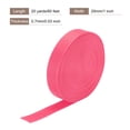 thumbnail image 2 of Uxcell Flat Nylon Webbing Strap 1 Inch 20 Yards Bright Rose Red for Backpack, Luggage-rack, 2 of 6