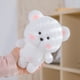 thumbnail image 5 of Oso de peluche blanco de 20/40cm, peluches de animales, vestido de oso Polar, muñeco blanco peludo, regalos de cumpleaños, 5 of 5