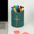 thumbnail image 5 of Pen Holder Cup for Desk, Easter Cross Pencil Cup Holder for Desk Office Pen Organizer, 5 of 6