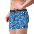 thumbnail image 2 of Xecao Tennis Print Men's Underwear Boxer Briefs,Breathable Choice for Men's Underwear-XX-Large, 2 of 5