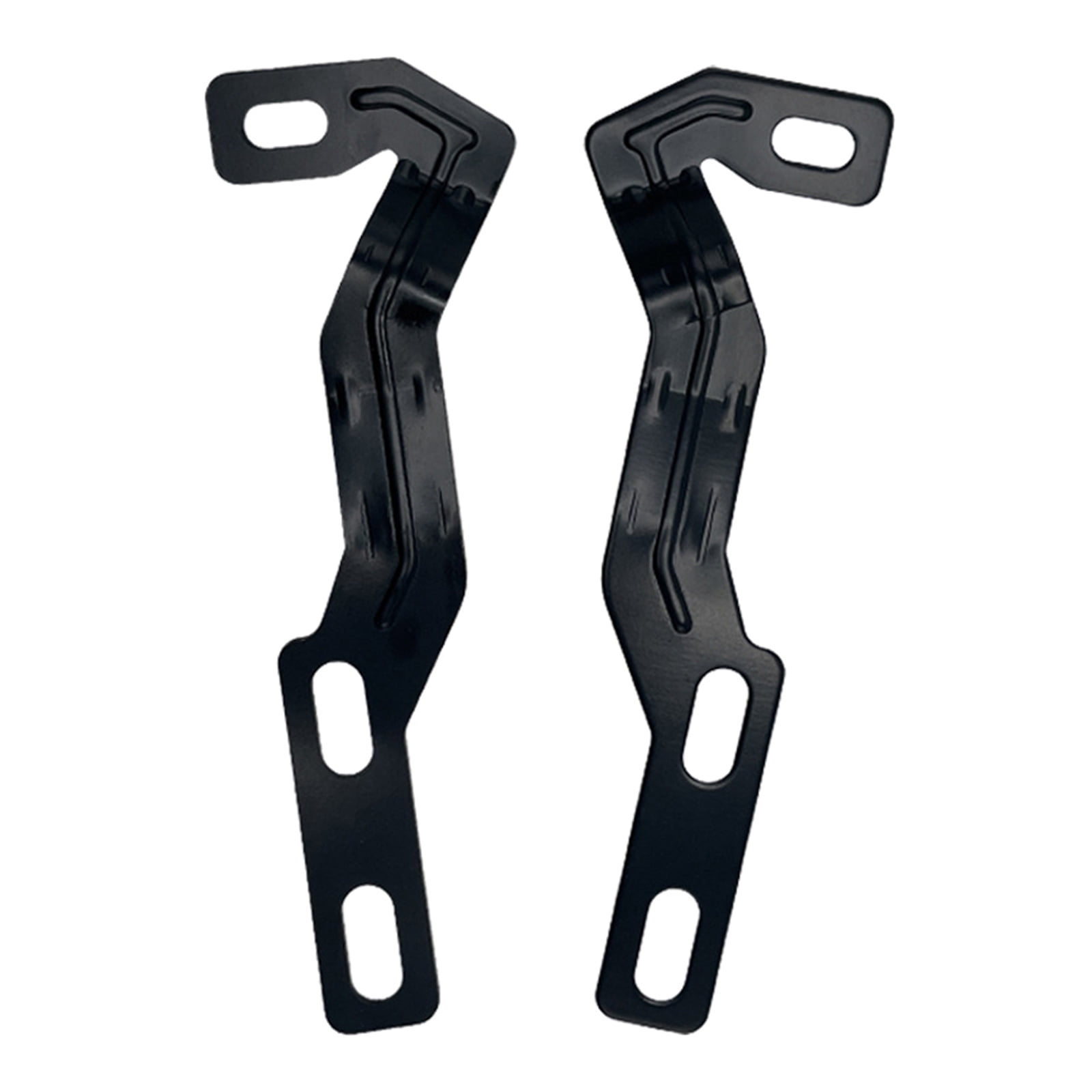 LED Light Pod Metal Hood Mount Bracket Kit/Ditch Hood Light Brackets For 2005 2015 I5223102736