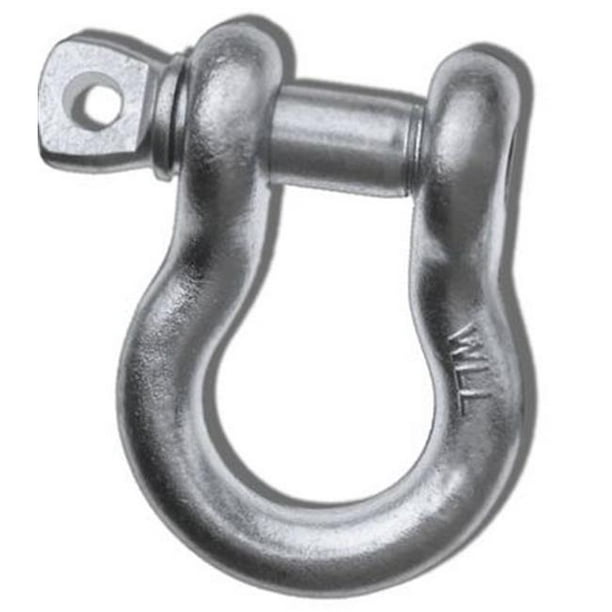 1 inch MEGA D-SHACKLE - GALVANIZED (SINGLE) (4X4 VEHICLE RECOVERY ...