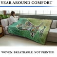 thumbnail image 3 of Pure Country Weavers Osprey Animal Spirits Totem - Sue Coccia Blanket Throw Woven from Cotton - Made in The USA (54x72), 3 of 6