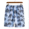 thumbnail image 4 of Men's Swim Trunks Quick Dry Floral Printed Beach Board Shorts with Pockets,Cool Bathing Suits, 4 of 6