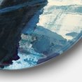 thumbnail image 3 of Designart 'Deep Woods I Indigo' Art Mural Rond en Métal Style Ferme - Disque de 36, 3 of 5