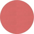 thumbnail image 1 of Ahgly Company Machine Washable Indoor Round Transitional Red Area Rugs, 8' Round, 1 of 7