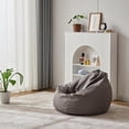 thumbnail image 3 of Bean Bag Sofa Cover (No Filler), Living Room Furniture Washable Micro-Fiber Adult Beanbag Chair outside Cover, Home Leisure Single Couch Bedroom Lazy Lounger Cover, 3 of 3