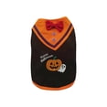 thumbnail image 2 of Halloween Dog Clothes Scary Pumpkin Bat Dog Costumes Doggie Shirts Puppy Shirt Pet Vest Tank Top Cat Tee Black, 2 of 5