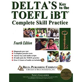 Pre-Owned Delta's Key to the TOEFL iBT: Complete Skill Practice, 9781621677000, 1621677001, Paperback, 4th edition