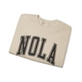 thumbnail image 3 of NOLA Sweatshirt Gifts Crew Neck Shirt Long Sleeve Unisex, 3 of 7