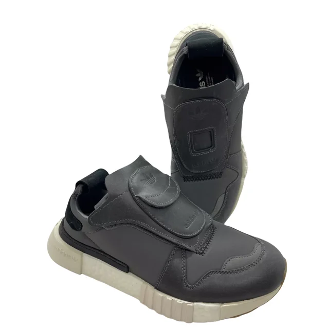 Ad-id-as Originals Futurepacer Men's Athletic Casual Shoes Size 9.5 Gray Leather