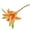 Orange, variant on Visland 5PCS Real Touch Lily Artificial Flower Bouquet Simulation Fake Plant For Living Room Home Wedding Table Decoration