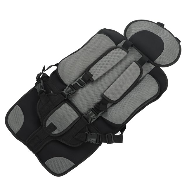 Asiento De Coche Simple, Asiento De Seguridad Lavable Para Niños, Correas Ajustables Antideslizantes Plegables Portátiles Para Mesa Para Bebés