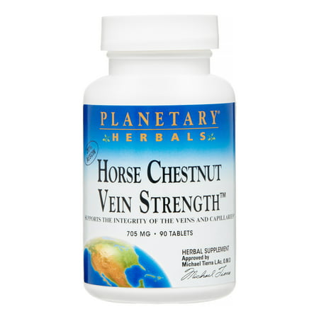 Planetary herbals horse chestnut vein strength tablets, 90