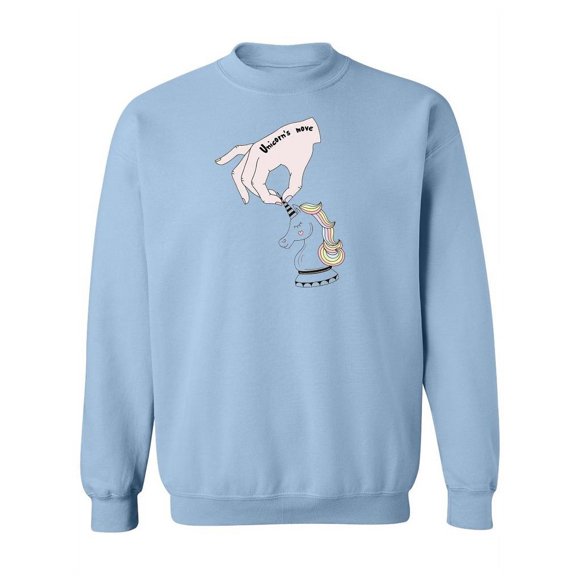 Unicorn's Move Cool Design.  Sweatshirt Women -Image by Shutterstock, Female Small