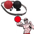 thumbnail image 4 of Ballon de Combat avec Bandeau pour Entraînement Réflexe de Vitesse Boxe Punch Ensemble, 4 of 4