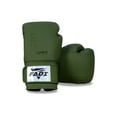 thumbnail image 3 of Authentic Series A1 Pro Boxing Gloves by Fadi Sports - Genuine Matte Cowhide Leather - Green 16 oz, 3 of 8