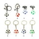 thumbnail image 4 of Guardurnaity 2 uds llavero Mini llavero de dibujos animados moderno hecho a mano chica exquisito bolso duradero Auto colgante decoración regalos de fiesta Accesorios de disfraces fútbol rojo Guardurnaity AP014137-02, 4 of 6