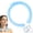 C, variant on Neck Cooling Tube, Wearable Neck Cooling Ring for Hot Weather, Reusable Ice Ring Neck Cooler for Outdoor Workers, Neck Ice Pack Wrap for Summer Heat, Pink