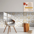 thumbnail image 3 of Marble Decorative Adhesive Tile Stickers for Bathroom and Kitchen Tile Stickers,Waterproof Self-Adhesive Decoration E S, 3 of 5