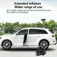 thumbnail image 6 of Meileang Automatic Digital Display Smart Preset Inflation Tire Inflator with LED Light 12V 150PSI Wire Auto Tire Inflator Pump, 6 of 9