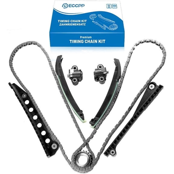 ECCPP  Engine Timing Chain Kit <font color="#0000FF">2004-2008 for ford Expedition for  Lincoln Mark LT 5.4L V8 </font>(without Sprockets/Phasers)