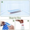 thumbnail image 4 of Lily's Home Silicone Ice Cube Tray with Lid Set of 2, BPA-Free, Ideal for Water Bottles & Sports Bottles, Flexible & Stackable Design for Quick Release, Ice Cube Trays for Freezer(11.81"*4.72"*0.95"), 4 of 6
