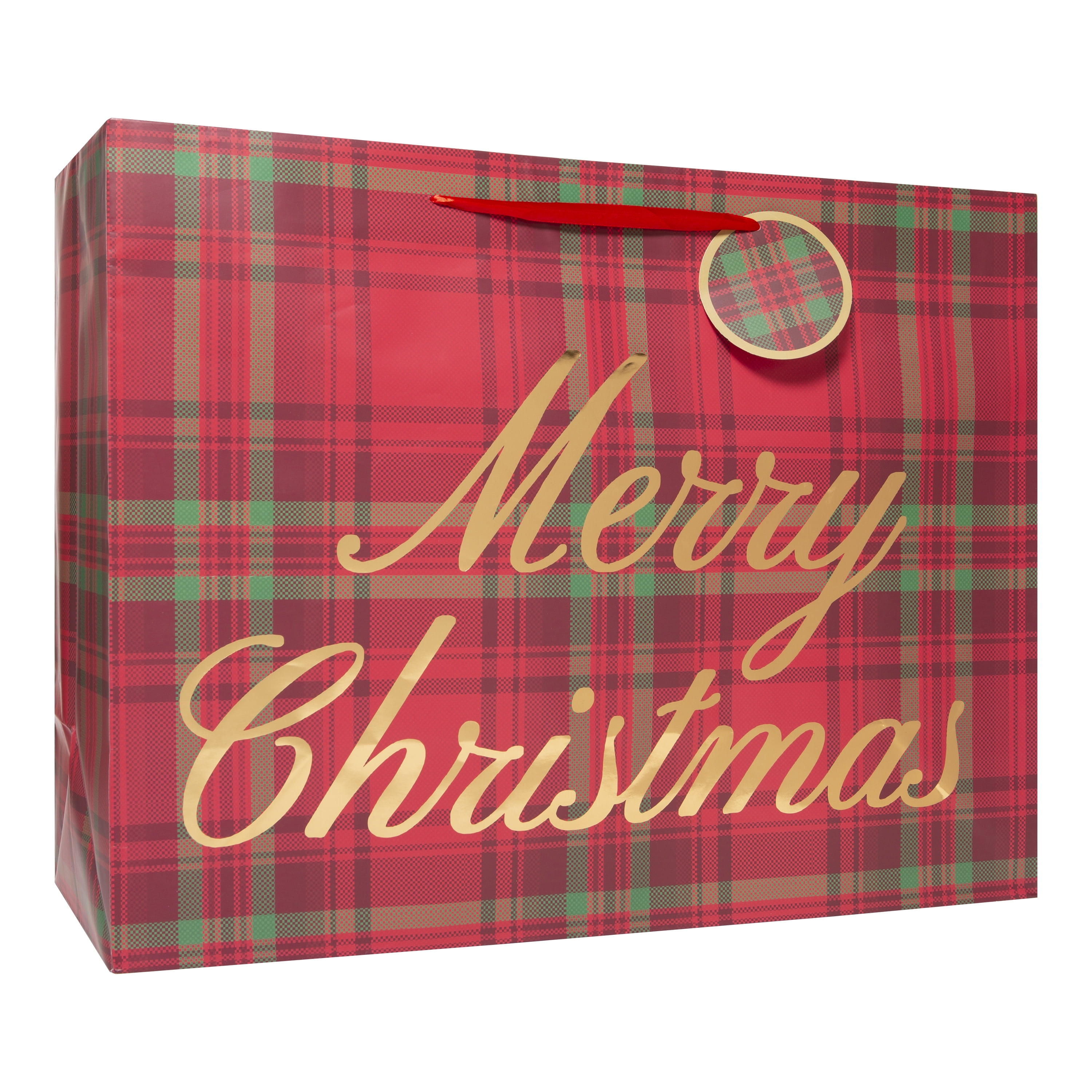 Holiday Time Christmas Gift Bag - Walmart.com - Walmart.com