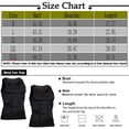thumbnail image 3 of Men Slimming Body Shaper Vest Gynecomastia Compression Shirts Tummy Control Shapewear Moobs Undershirt Multicolor 2XL, 3 of 4