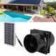 thumbnail image 1 of Extractor de energía solar ventilador de ventilación solar de alta eficiencia ahorro de energía para casa de mascotas ANGGREK Otros, 1 of 8