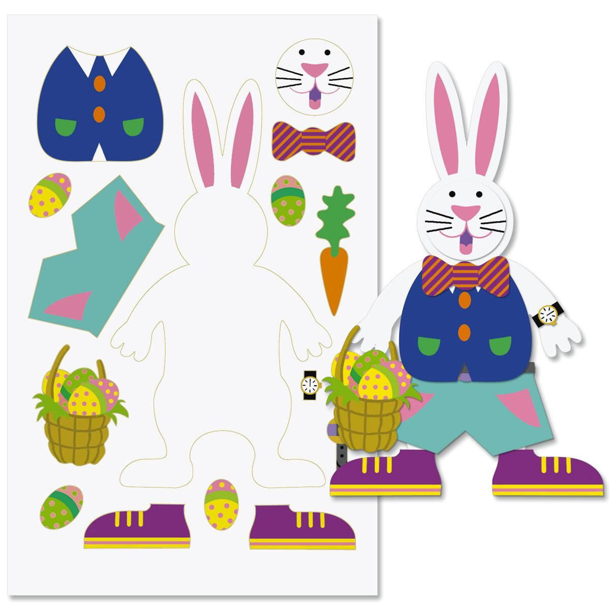 12 Packs of Easter Fun Stickers
