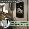 thumbnail image 6 of FUIALDOLG RV Door Window Shade Cover, Foldable Sun Shade Windshield Blackout Shower Curtains Coverage Accessories Fits for Most RV Interior Door Camping Cat Moon Night Pattern (17.3" X 26"), 6 of 7