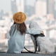 thumbnail image 5 of Sombrero de ala ancha con circunferencia de 56-58 cm, sombrero de perla para el sol, sombrero de verano para mujer, sombrero de playa para la playa, sombrero para el sol con protección solar, 5 of 5
