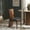 Gray / Walnut, variant on Safavieh Kieran Modern Wood Dining Side Chairs, Cream / Black