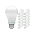 thumbnail image 2 of Viribright 750339-12 4000K 60W Equivalent Cool White A19 E26 Base LED Light Bulbs - Pack of 12, 2 of 3