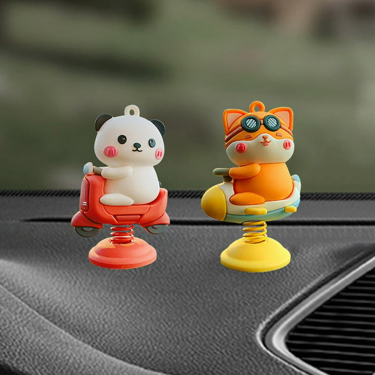 EASY4BUY Cute Car Accessories Interior Toys Ornament Bobblehead