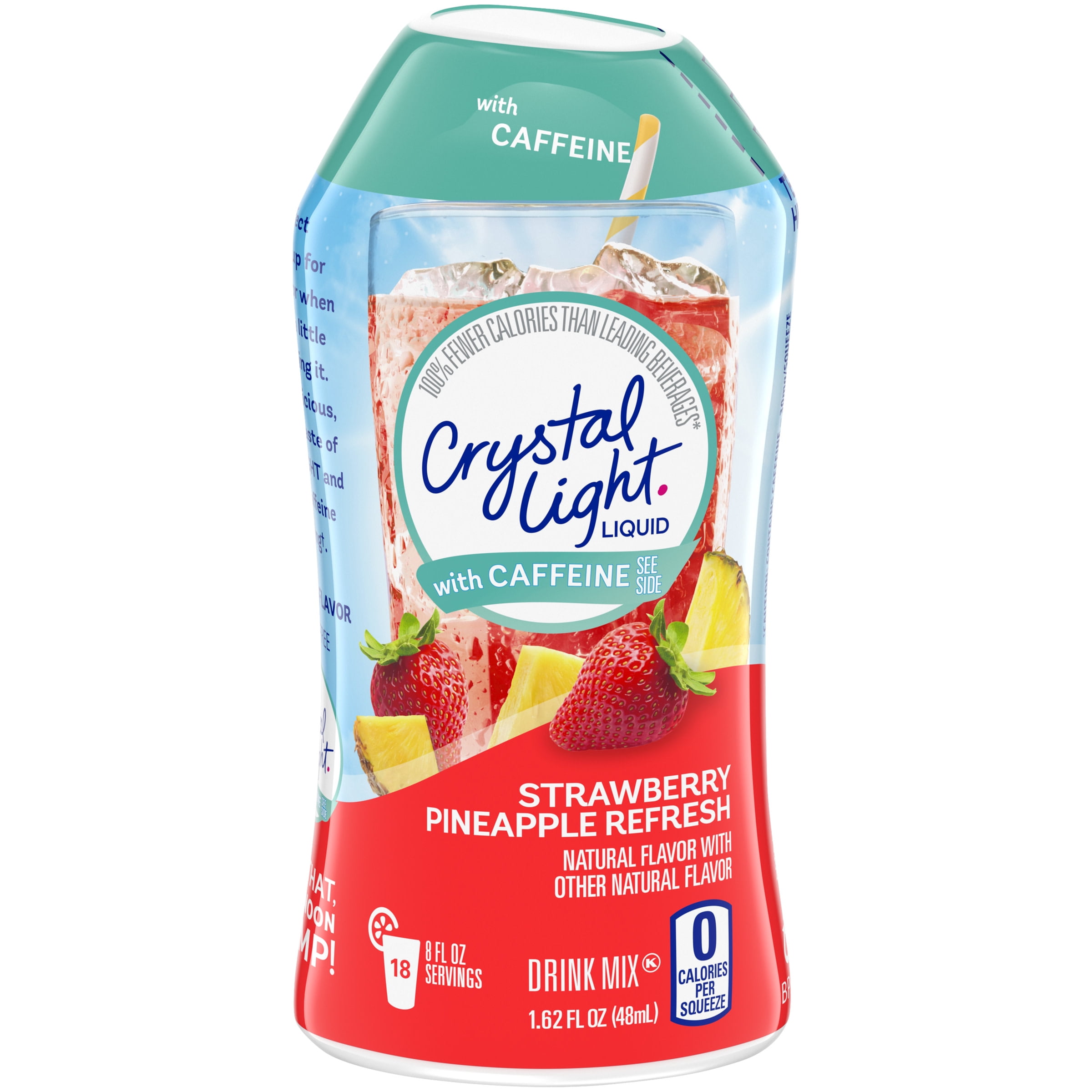 Crystal Light Strawberry Pineapple Refresh Liquid Drink Mix with