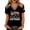 01-Black, variant on 4th of July Shirts Women Red White Blue V Neck Independence Day Tops 1776 Short Sleeve American Flag T Shirts Blue 2XL