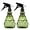 Green, variant on 2 Pcs Spray Bottles, 500 ml/17 oz Empty Water Spray Bottles, Plastic Reusable Adjustable Mist Sprayer Squirt Bottles Containers Refillable for Cleaning Solutions, Gardening, Plants (Green)