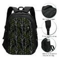 thumbnail image 3 of Daiia Lilies Flowers Pattern USB Charging Backpack for Men and Women, Anti-Theft Backpack,Travel Backpack,School Backpack,College Backpack,Laptop Backpack, 3 of 7