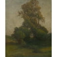 thumbnail image 3 of Ľudovít Čordák 12x14 Black Modern Framed Museum Art Print Titled - Tree in the Countryside (1902), 3 of 5