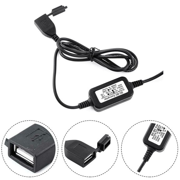 Waterproof USB Power Socket Charger For Motorcycle Smart Phone GPS 12V-24V