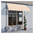 thumbnail image 2 of 78.7"D x 47.2"W x(78.7 -118.1)"H Retractable Awning, 2 of 9