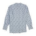thumbnail image 2 of Alfani Chemise Boutonnée 2 Tons pour Femmes, Bleu, TG, 2 of 2